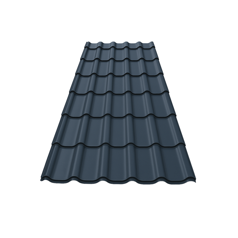 Dakpanplaat Wrinkle 110 x 295cm, per plaat