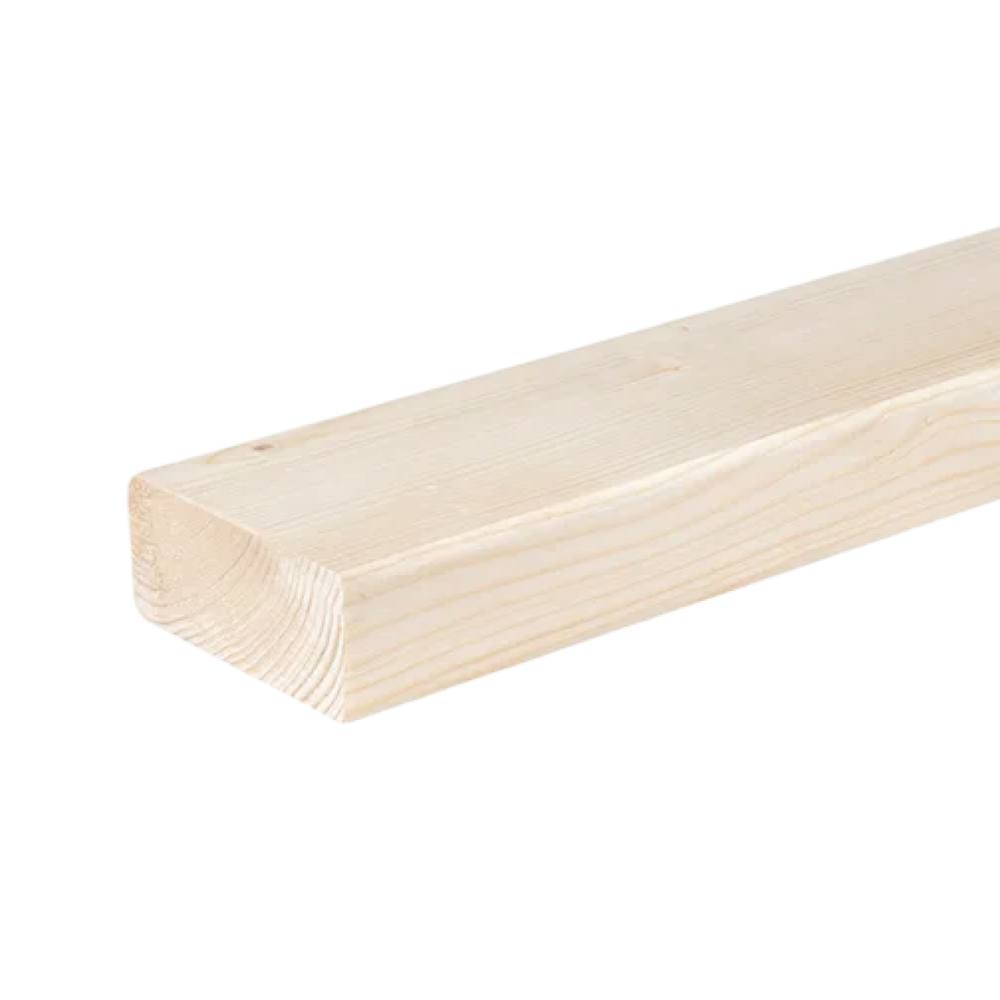 Geschaafd SLS 38 x 89 mm 4,20 mtr blank hout