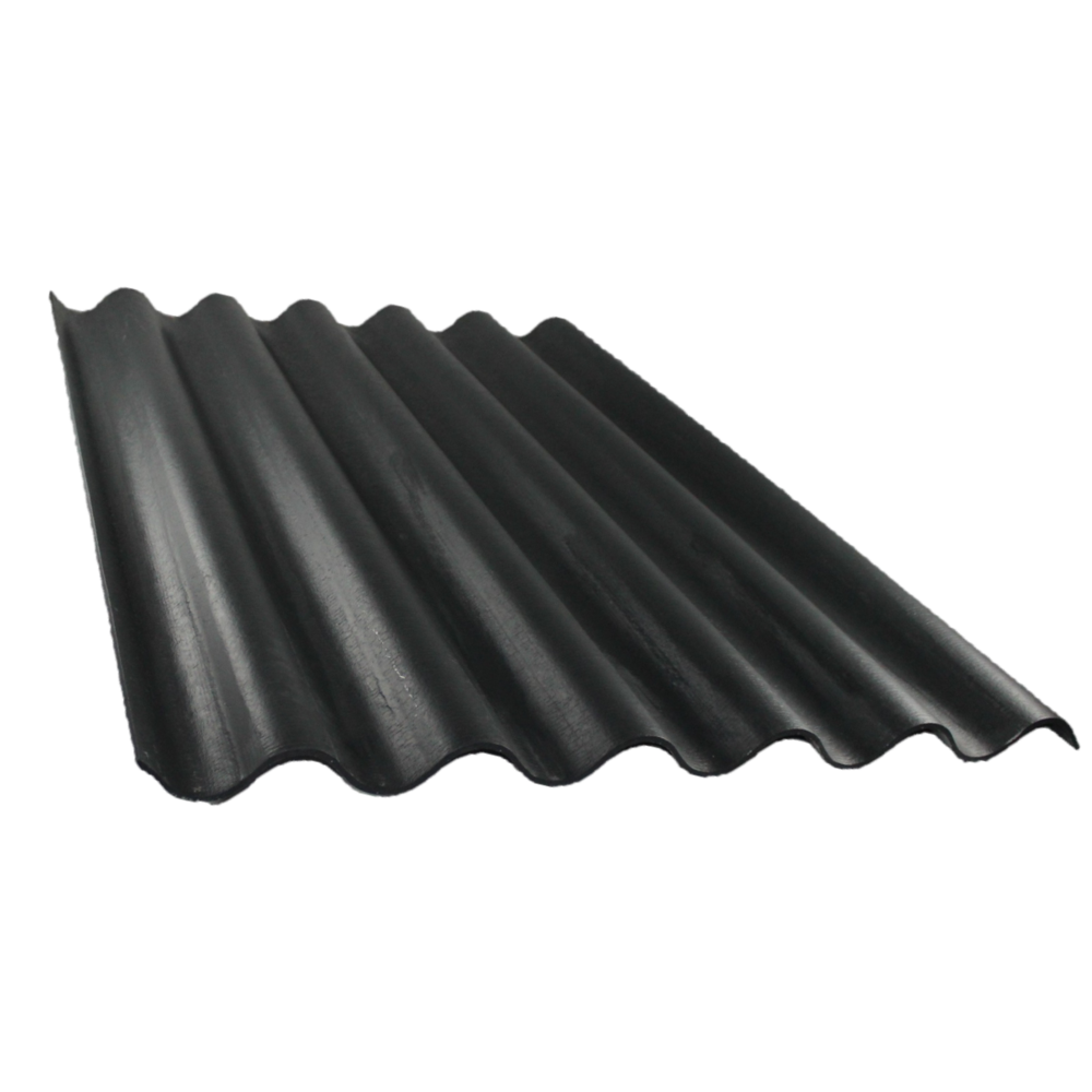 Golfplaat Zwart 110 x 214 cm