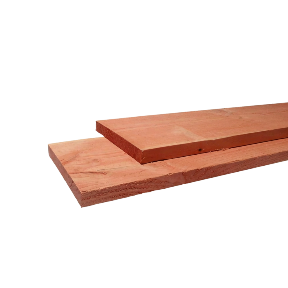 Plank Fijnbezaagd 32 x 200 mm 3,00 mtr Lariks / Douglas