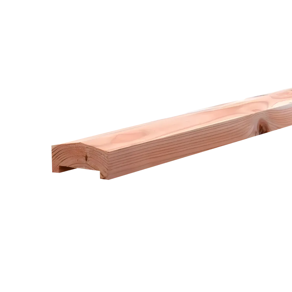 Afdek pira douglas, 35 x 85 mm - sponning 60 x 10 mm