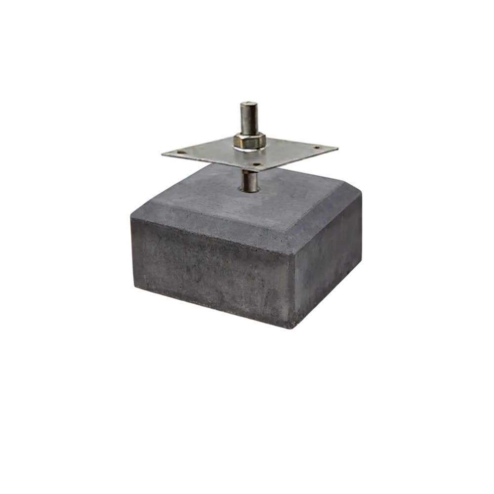 Betontegel 18 x 18 x 10 cm, antra, M20,