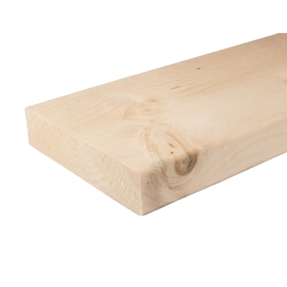 Geschaafd 70 x 200 mm 4,20 mtr blank hout