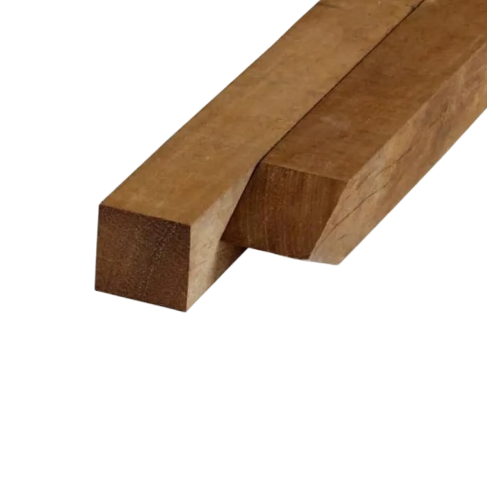 Paal 50 x 50 mm 1,50 mtr Hardhout Okan