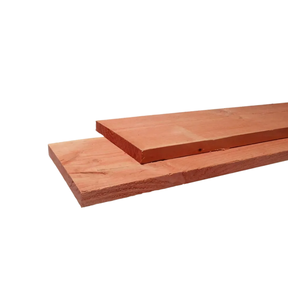 Plank Fijnbezaagd 22 x 150 mm 3,00 mtr Lariks / Douglas