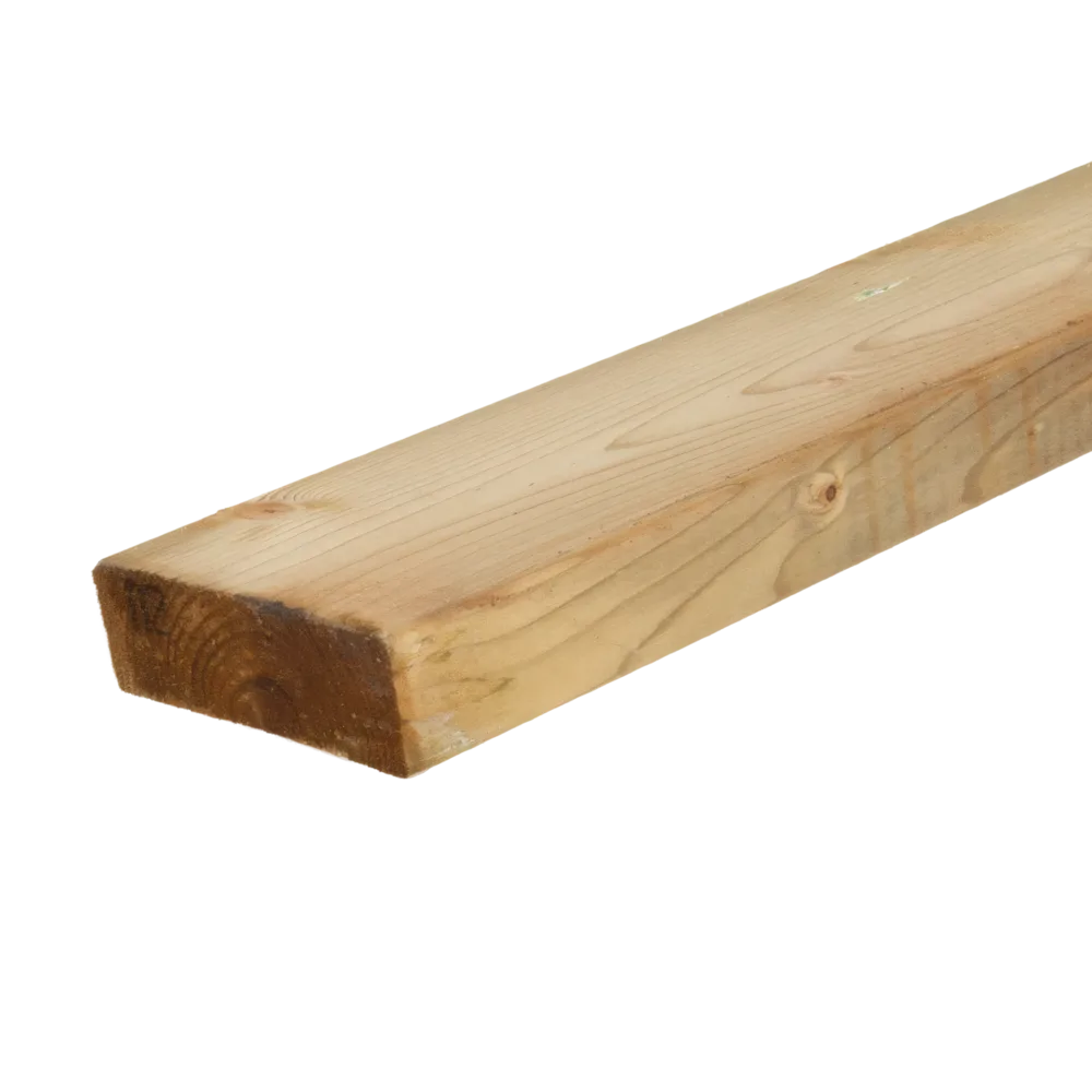 Balk Geschaafd 44 x 95 mm 4,20 mtr Geïmpregneerd