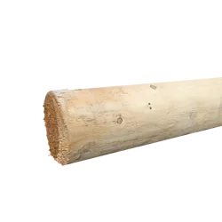 Ronde Paal Ø10 cm – Lengte 2,50 m blank hout | Prolock® Sigma Beschoeiing