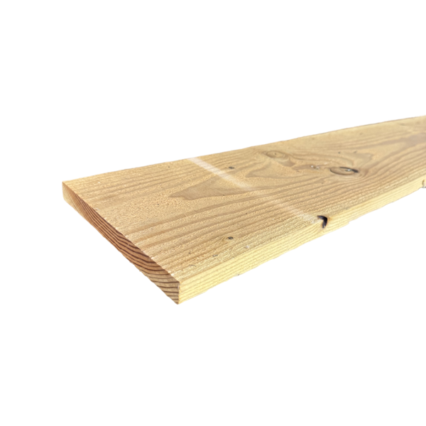 Plank Fijnbezaagd 32 x 200 mm 3,00 mtr Lariks / Douglas