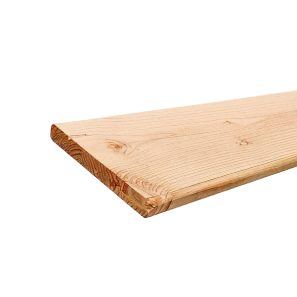 Schutting plank Geschaafd 18 x 160 mm 4,00 mtr Lariks / Douglas