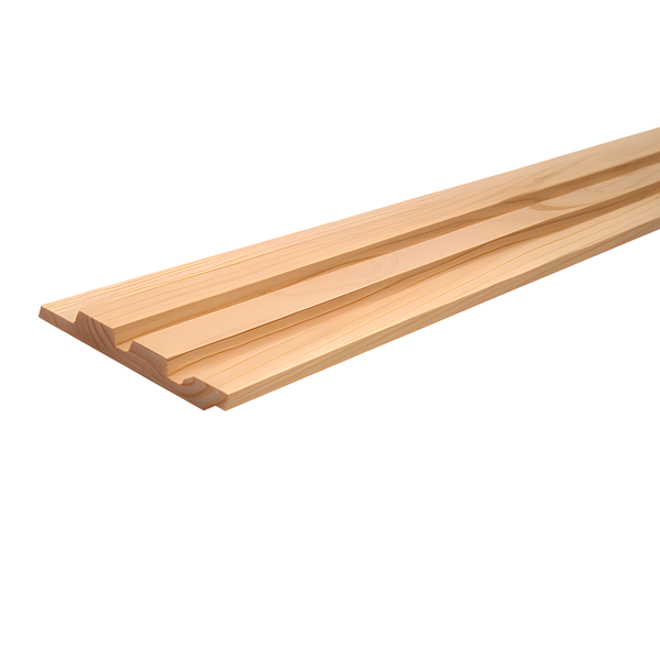 Triple profiel rabat 27 x 133 mm 3,00 mtr LD