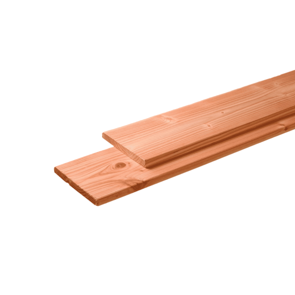 Vlonderplank 28 x 195 mm 5,00 mtr Lariks / Douglas