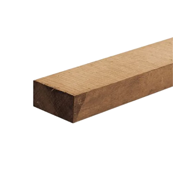 Balk 50 x 100 mm 4,00 mtr Hardhout Okan