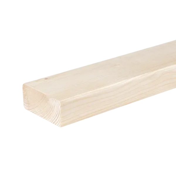 Geschaafd SLS 38 x 89 mm 4,20 mtr blank hout