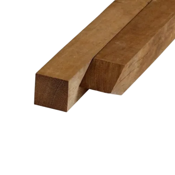 Paal 70 x 70 mm 2,75 mtr Hardhout Okan