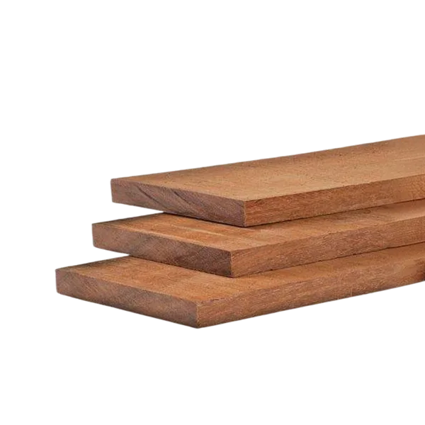 Plank 20 x 200 mm 2,50 mtr Hardhout Okan