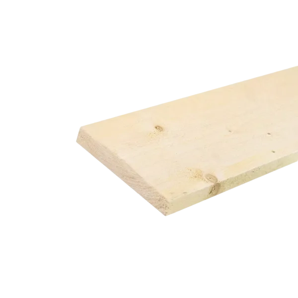 Plank Fijnbezaagd 20 x 200 mm 4,00 mtr stijgerplank