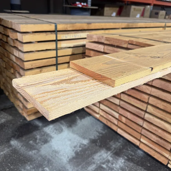 Plank Fijnbezaagd 22 x 200 mm 3,00 mtr Lariks / Douglas