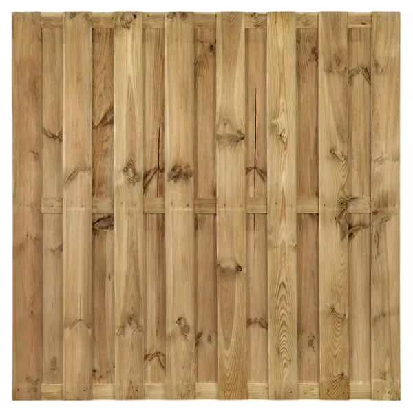 Tuinscherm 15 planks  180 x 180cm Geïmpregneerd