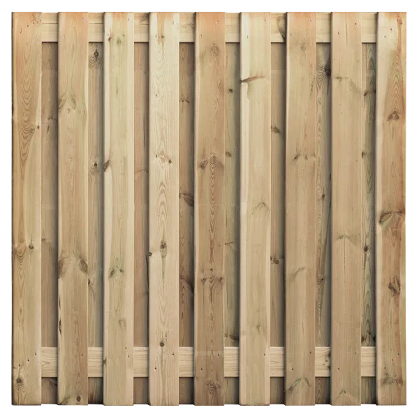Tuinscherm 19 planks  180 x 180cm Geïmpregneerd