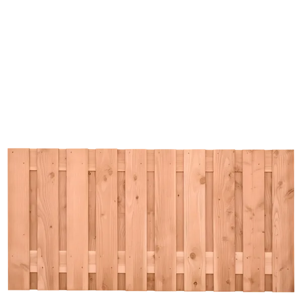 Tuinscherm 21 planks  90 x 180 cm Lariks / Douglas