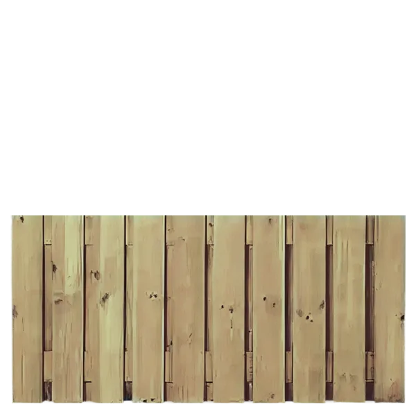 Tuinscherm 21 planks  90 x 180cm Geïmpregneerd