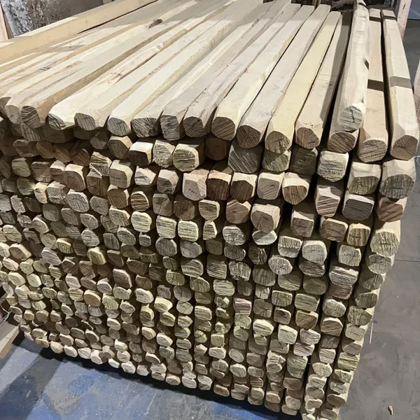 Vierkante paal 50 x 50 mm 1,80 mtr Robinia
