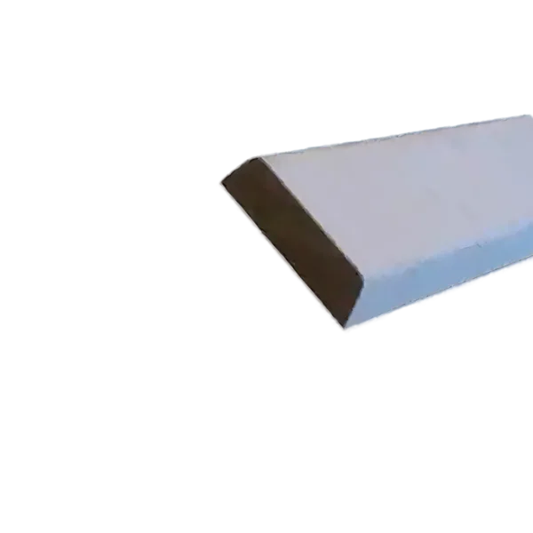 Wit Gegronde Koplat 13 x 45mm 4,90m Vuren